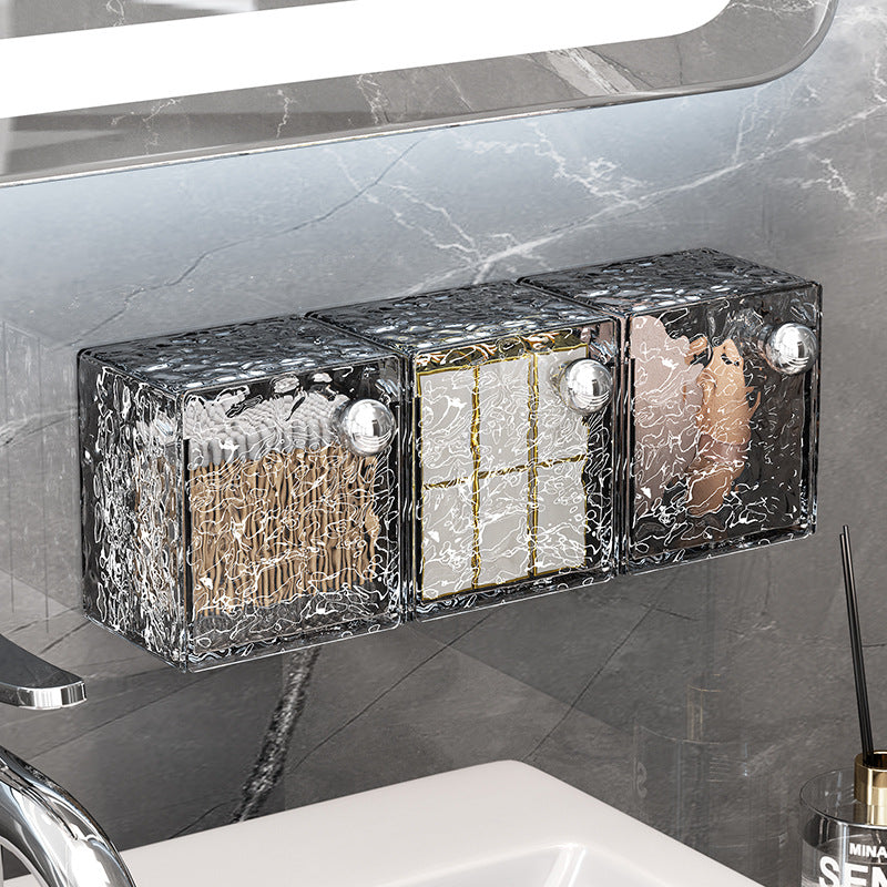 Transparent Bathroom Storage Organizer