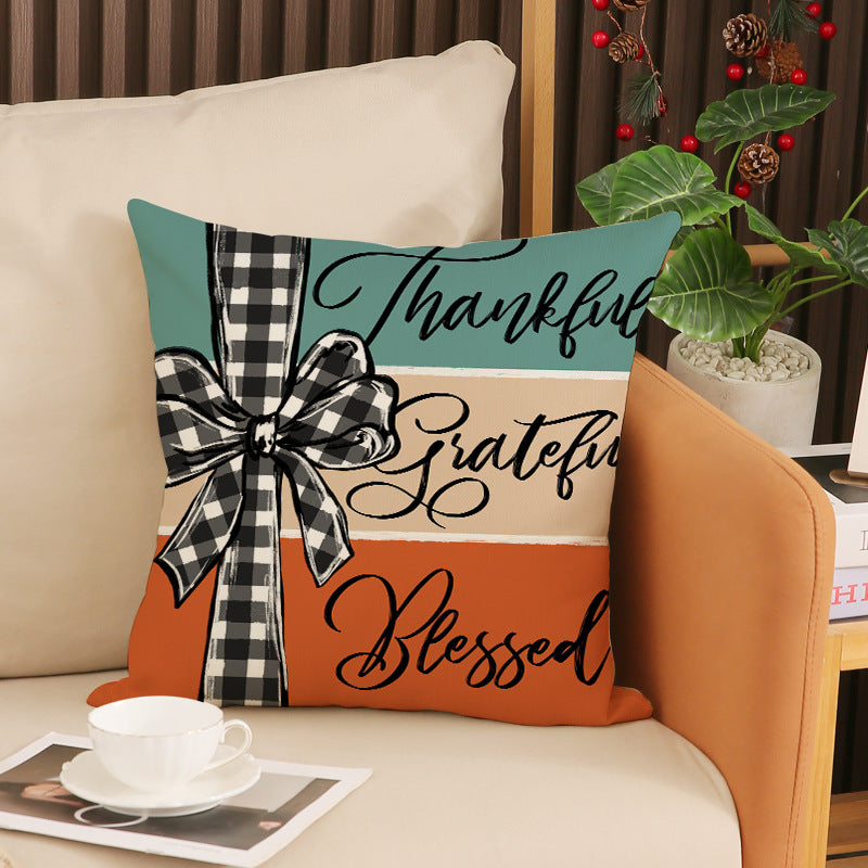 Plush Pumpkin Decorative Pillow