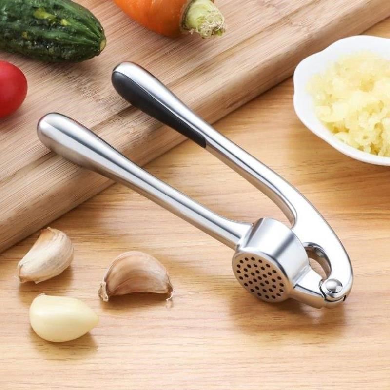 Stainless Steel Garlic Press
