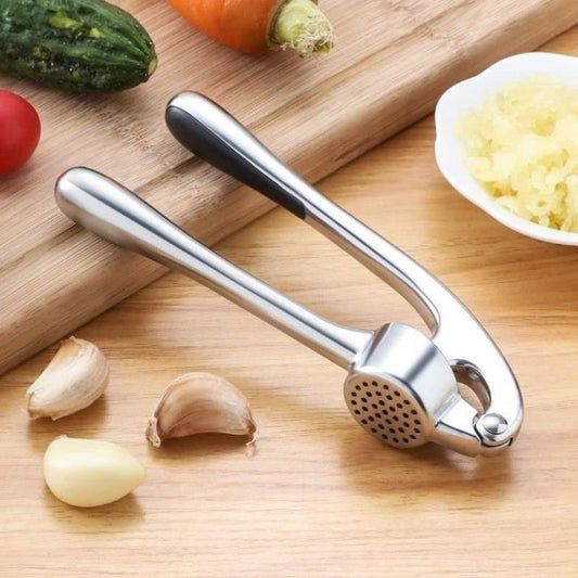 Stainless Steel Garlic Press