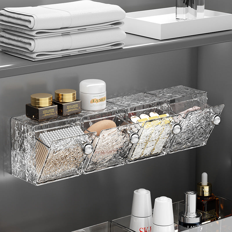 Transparent Bathroom Storage Organizer