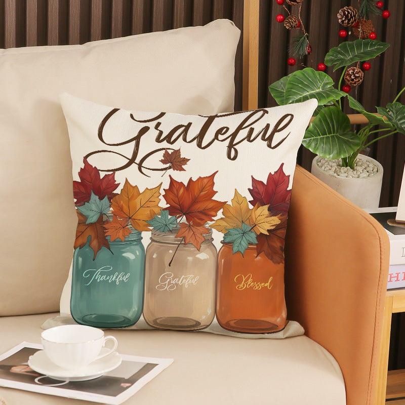 Plush Pumpkin Decorative Pillow