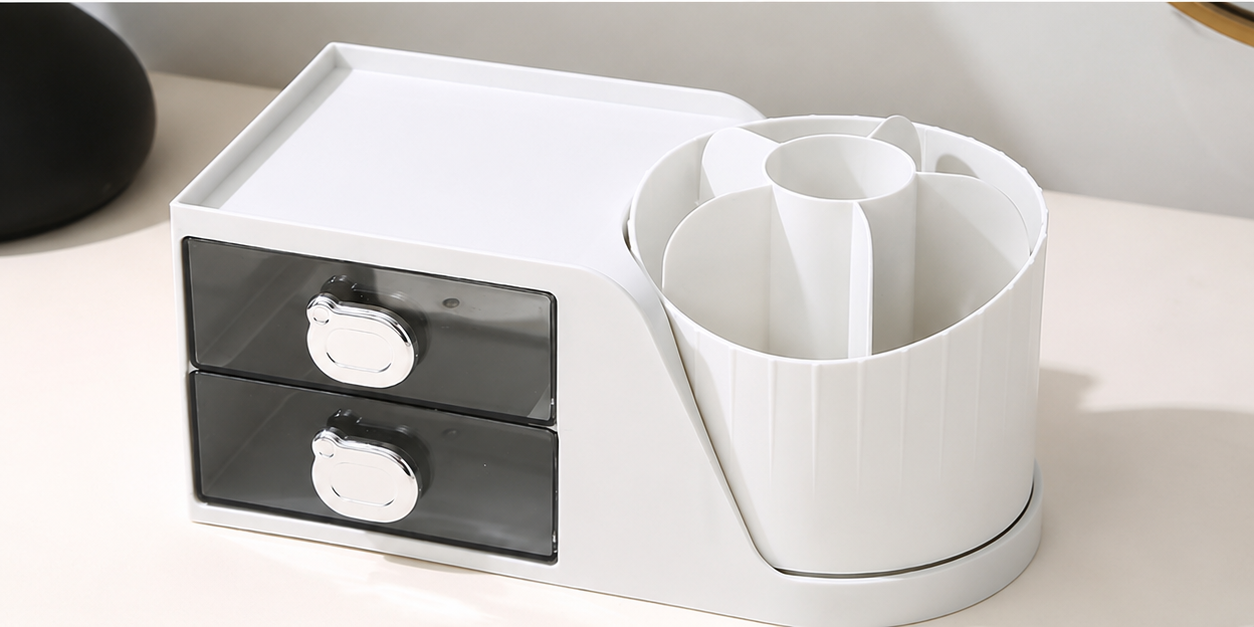 Cosmetic Storage Organizer Box
